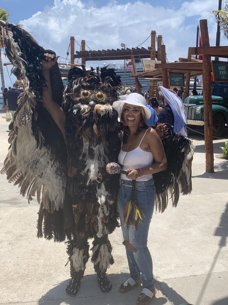 The ritual ceremony of the Voladores