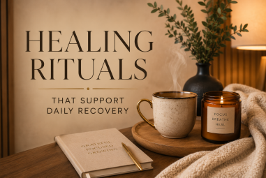 HEALING RITUALS THAT SUPPORT DAILY RECOVERY