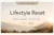 Lifestyle Reset (Single Session)